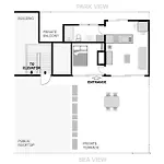 Апартаменти La Rose Des Sables - Proche & Centre-ville